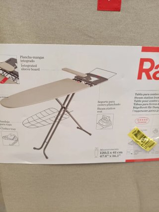 Rayen | Tabla de planchar | Gama Premium | 120x41