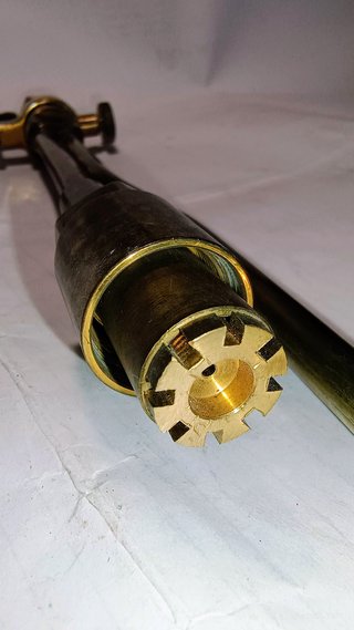Soplete latón oxiacetileno antiguo