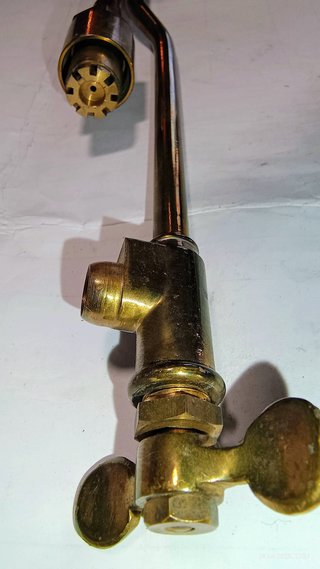 Soplete latón oxiacetileno antiguo