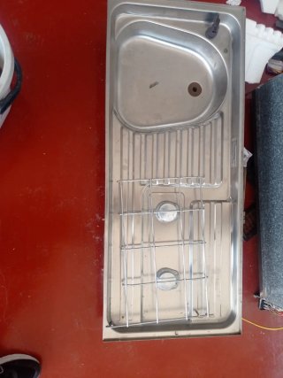 Fregadero para caravana o autocaravana