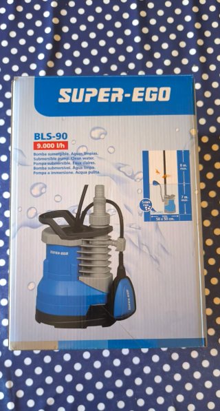 Bomba de agua sumergible Super Ego BLS-90