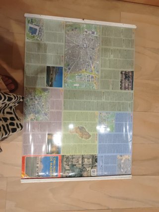 Póster Mapa Comunidad de Madrid