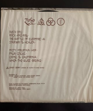 Led Zeppelin IV LP Vinilo