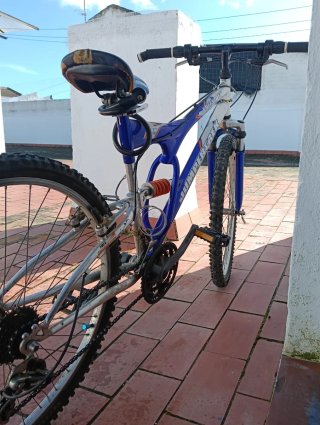 Bicicleta infantil azul