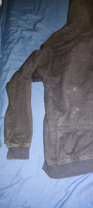 Chaqueta L Pull and Bear Negra