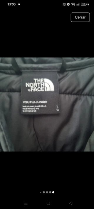 Chaqueta The North Face Junior Talla L