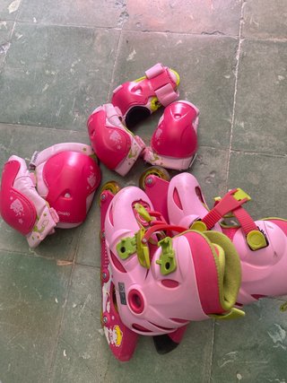 REGALO Patines,protecciones infantiles talla 28-30