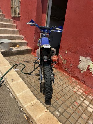 Pit Bike Rebel Master Escorpion 140ccAzul/Amarillo