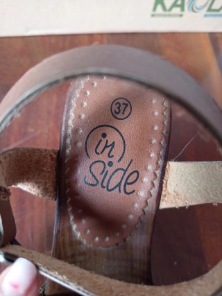 Sandalias de madera in side talla 37