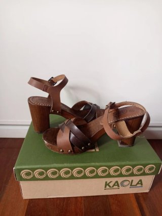 Sandalias de madera in side talla 37