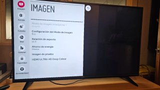 TV LG 49UF6807 Negra