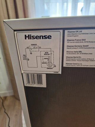 Nevera Hisense Habitación