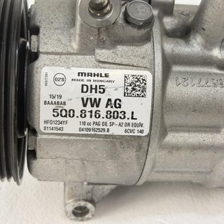 Compresor aire acondicionado Skoda Fabia 1.0 TSI 5Q0816803L