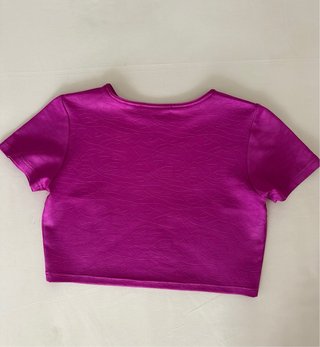 Completo gonna e top fuxia