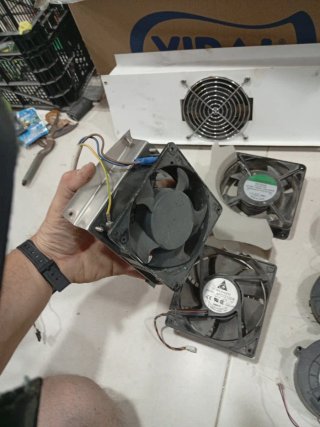 Lote ventiladores de neveras y expositores de frio