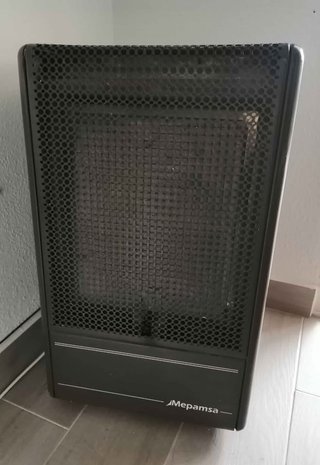 Estufa Gas Mepamsa + 2 Bombonas