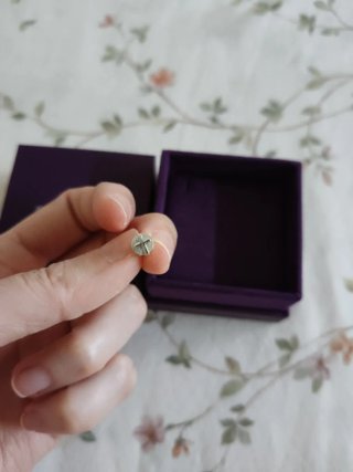Pendiente plata Aristocrazy