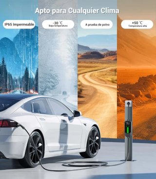 Cargador Coche Eléctrico Wallbox 3,7kW 7m