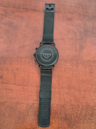 Reloj Emporio Armani Aviator Negro/Azul