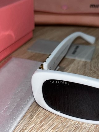 Gafas de sol Miu Miu Glimpse Blancas