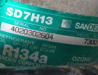 Compresor del aire acondicionado citroen zx 458599