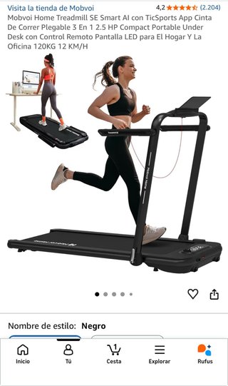 Cinta de correr Mobvoi Home Treadmill SE