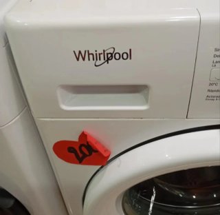 Lavadora Whirlpool 9kg Steam Inverter Motor