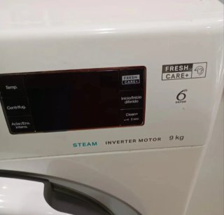 Lavadora Whirlpool 9kg Steam Inverter Motor
