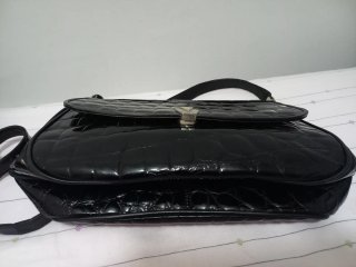 Bolso Balenciaga Negro Piel Cocodrilo