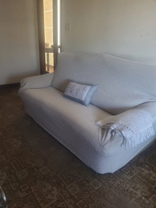 Sofá de 3 plazas en tela