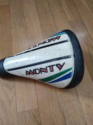Sella bici Monty vintage anni '80/'90