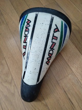 Sella bici Monty vintage anni '80/'90