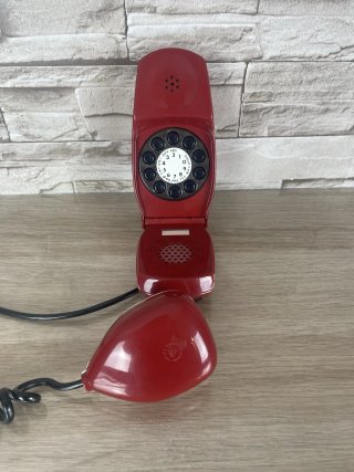 Telefono Grillo Rosso Design Zanuso Sapper Vintage