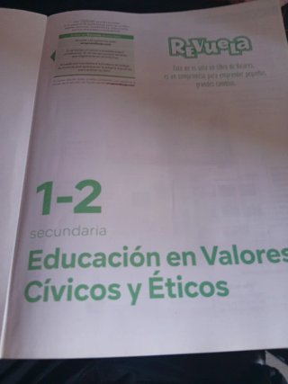 Educación en Valores Cívicos y Éticos, 2 Secund...