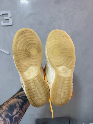 Zapatillas Nike Dunk Beige y Naranja