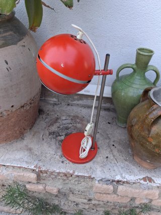 Lámpara Vintage Metálica Años 60-70