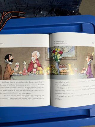 El Quijote contado a los niños, ilustrado