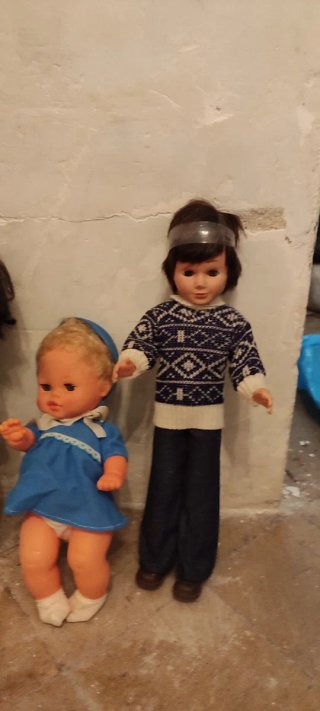 Muñeca antigua años 70 marinera Famosa novio nancy