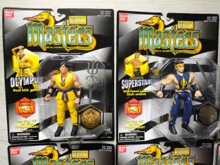 Lote full set 6 figuras WMAC Masters Bandai 1995