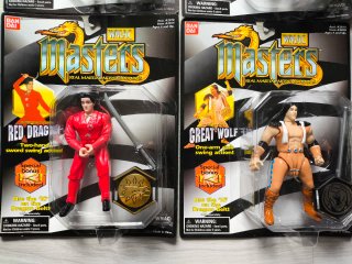 Lote full set 6 figuras WMAC Masters Bandai 1995