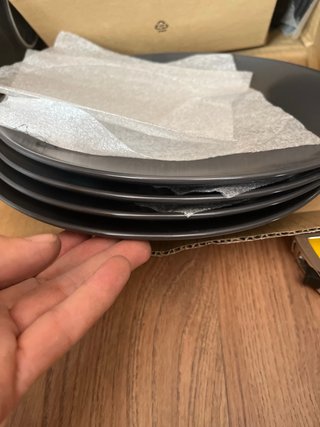 24 Platos IKEA FÄRGKLAR Negros