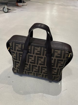 Bolso Fendi FF Beige y Marrón