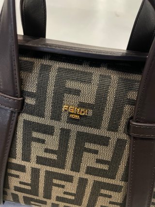 Bolso Fendi FF Beige y Marrón