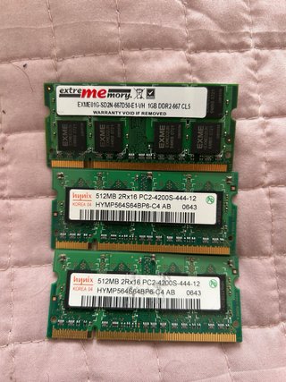 Memoria RAM Micron 1GB DDR2 PC2-4200U