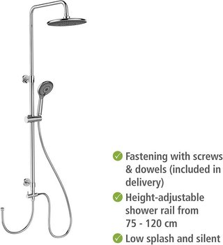 Set doccia Wenko Watersaving -40% acqua