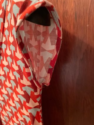 Vestido fresco estampado multicolor