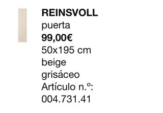 Armario PAX IKEA Beige-Gris 100x58x201