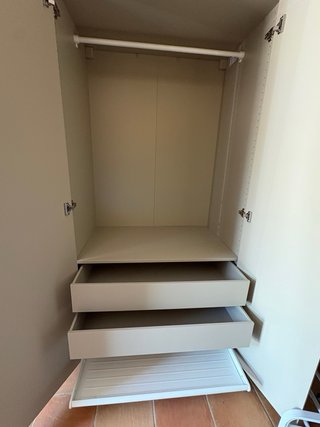 Armario PAX IKEA Beige-Gris 100x58x201