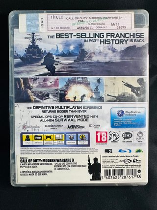 Call of Duty: Modern Warfare 3 PS3