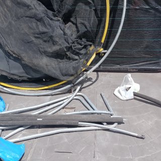 Colchoneta elástica para jardín